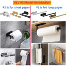 Adhesive Toilet Paper/Paper Towel Holders.