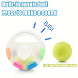 Pet's Soccer Ball With Carrying Handle For Throwing