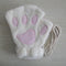 Winter Faux Fur Plush Warm Half Finger Mittens/Gloves.