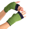 Women's Half Finger Acrylic Knitted Mittens