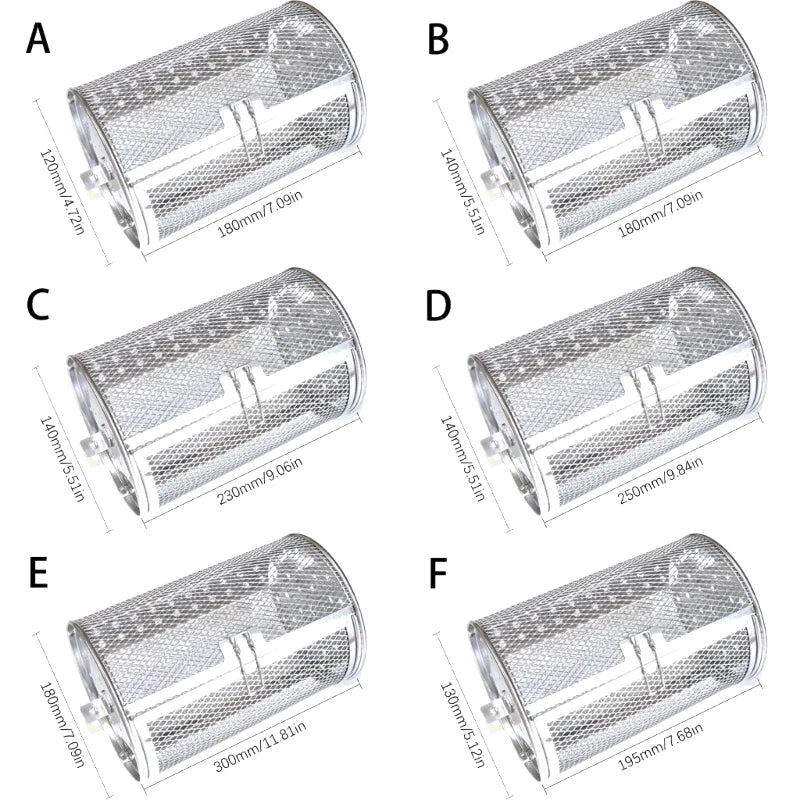 Stainless Steel Rotisserie Cage