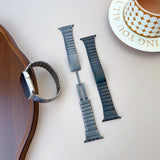 Stainless Steel Quick Fit Watchband for Apple Watch Ultra 2 1 49mm 10 46mm Series 9 8 7 6 5 4 45mm 44mm