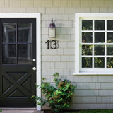 Outdoor  8 Inch Silver/Black 20cm Letters Or Numbers 0-9 For House Address
