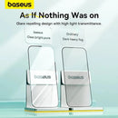 Baseus 0.3mm Crystal HD Tempered Glass for iPhone 15, 14, 13, 12 Pro Max Screen Protector With Cleaning Kit.