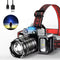 LED Rechargeable Headlamp with 5  Powerful Bright Modes, Motion Sensor For Camping, Running and Cycling