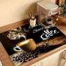 Absorbent Non-Slip Rubber Sole Coffee Machine Drip Mat