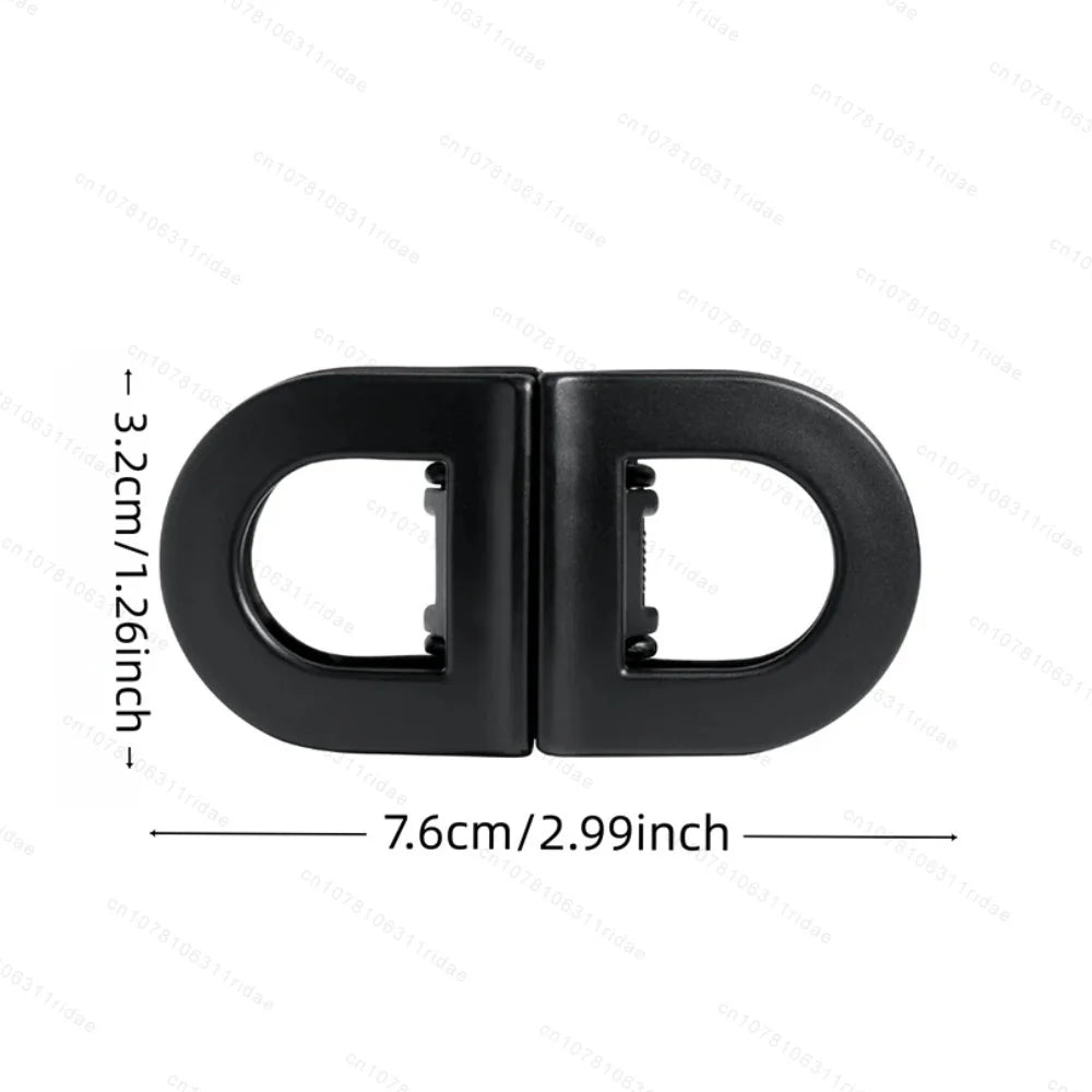 4 Pack Non -Slip Magnetic Hair Clips