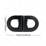 4 Pack Non -Slip Magnetic Hair Clips