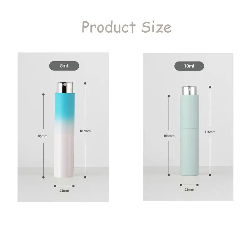 10 ml Mini Refillable Atomizer Spray Bottle.