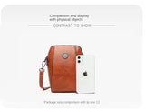 Single Shoulder Leather Crossbody Bag