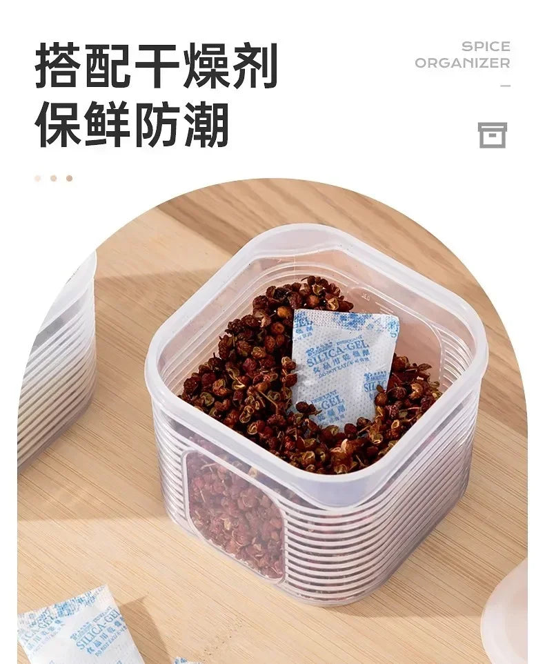 6 Grids Refrigerator Food Storage Box with Lids