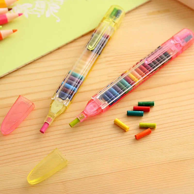 Children's 1pc 20 Colored Pencil Crayon Set