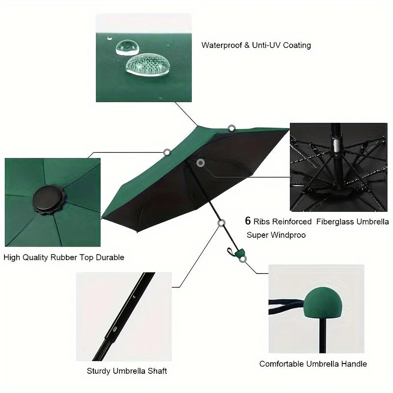 UPF50+ Mini Vinyl Capsule Folding Umbrella