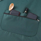 Waterproof Apron With Zipper Pocket