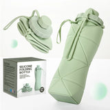 Silicone Folding Water Bottle Resistant To High Temperatures