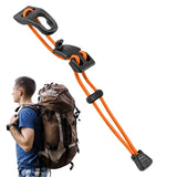 Adjustable Thick Elastic Rope Bag Expansion Strap With Quick Release Buckle