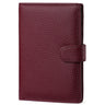 Men Or Women's RFID Slim Leather Passport Holder With Card And Money Slots