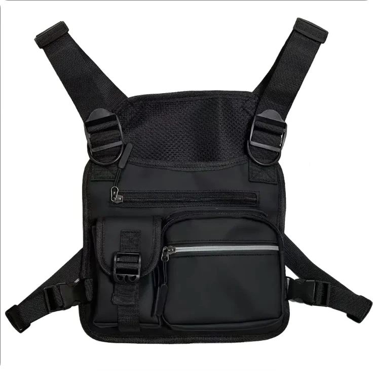Men's Workwear functional vest chest bag