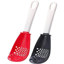 Multifunctional Cooking Strainer/Scoop/Garlic Press Spoon.