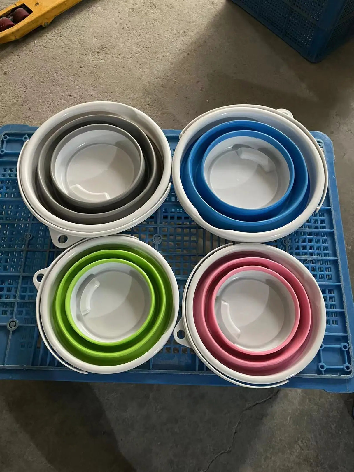 3L Collapsible Bucket For Camping Household Cleaning Or Auto Washing