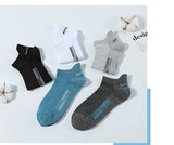 5/10 Pairs Men Or Women's Cotton Mesh Ankle Sports Socks