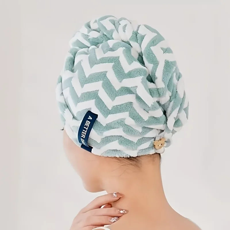 Quick Dry Anti Frizz Microfiber Hair Towels