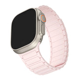 Magnetic Silicone Strap For Apple Watch Ultra 2 49mm 45mm 44mm S10 46mm 42mm 40 41mm Series Ultra 2 9 8 7 6 5 4