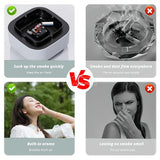 Air Purifier Ashtray With Filter To Remove Odor