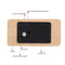 Wooden Digital Multi-Function LED Alarm Clock With Temp.