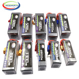 2S 3S 4S 6S 2200 4200 5200 6000mAh 30C 40C 60C 7.4V 11.1V 14.8V RC LiPo Battery For RC Drone Helicopter .