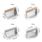 Stainless Steel Non-Stick Hamburger Press