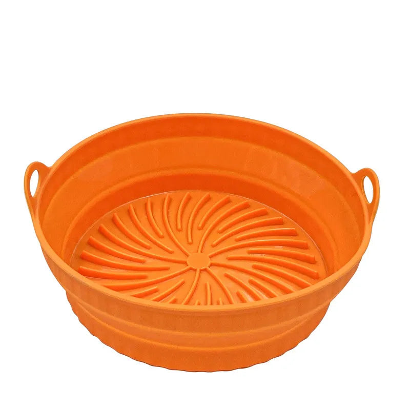 Silicone Foldable Air Fryer Basket.