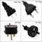 Anti-Slip Metal Desktop Lamp Base 180cm Cord E27 E26 With on/off Switch,