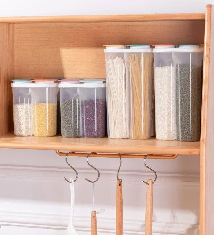 4 Grids Sealed Plastic Storage Container