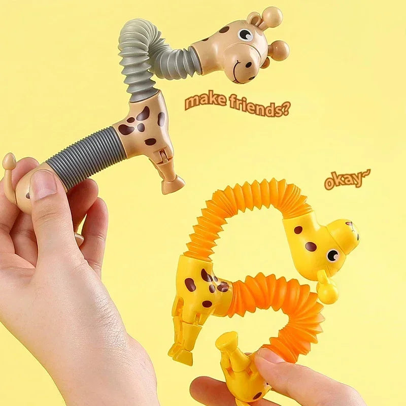 Children Suction Cup Giraffe Toys