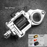 Metal Fidget Spinner Revolver For Stress Relief
