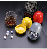 5pc Enclosed Dice Cup