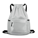 Outdoor Double Shoulder Waterproof Rucksack With Drawstring