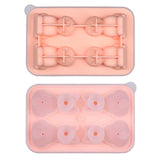 Silicone 3D Cute Cat Ice Cube Molds Makes 4