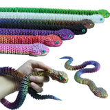 3D Printed Rotating Moveable Stress Relief Action Figure Snake And  Egg