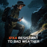 LiitoKala 20-3500LM 3000MAH Rechargeable Multifunctional Keychain Flashlight