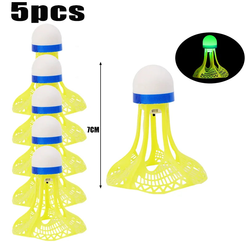 Windproof Light-up Durable Nylon Shuttlecocks