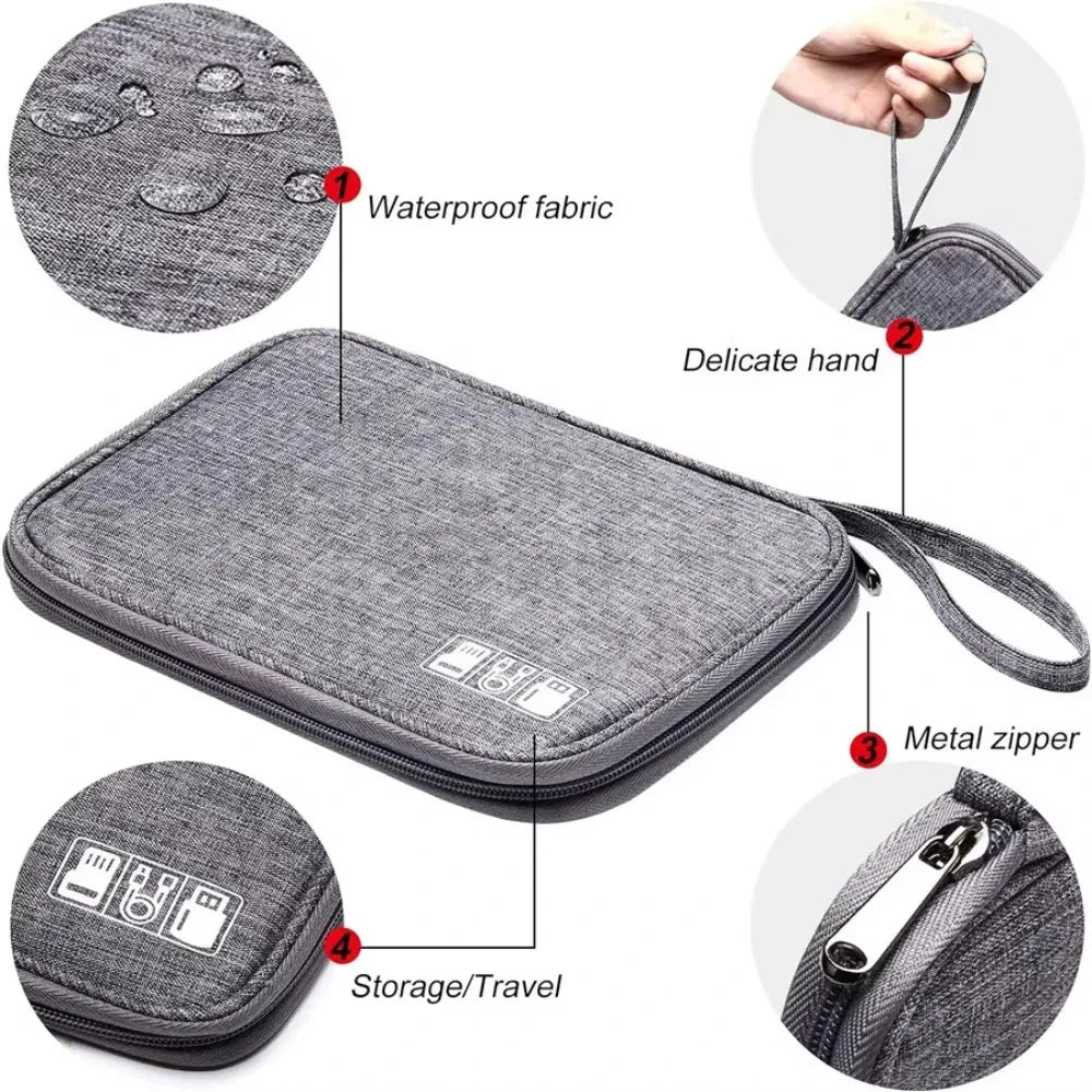 Electronic Accessory Organizer Bag