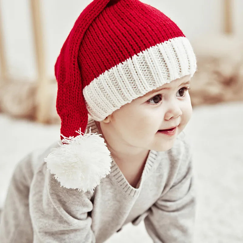 Parent-Child Winter Warm Christmas Hat.