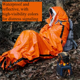 3-piece emergency sleeping bag Whistle And Storage Bag