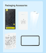 Baseus 2Pcs Screen Tempered Protector Glass Film For iPhone 14 Pro Max Protector For iPhone 13 Pro.