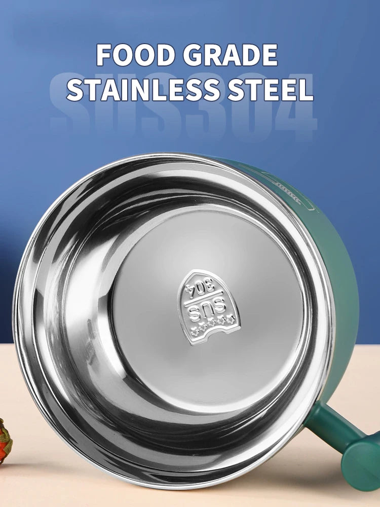 Stainless Steel Bowl With Lid For Instant Noodles