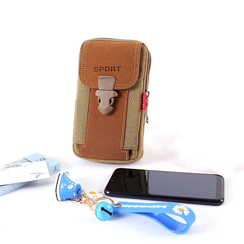 Multi-functional Large Capacity Waist Bag Attaches To Your Belt