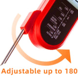 Digital Meat Thermometer With LCD Screen And Alarm Function