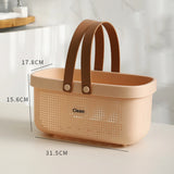 Mesh Shower Basket With Handle